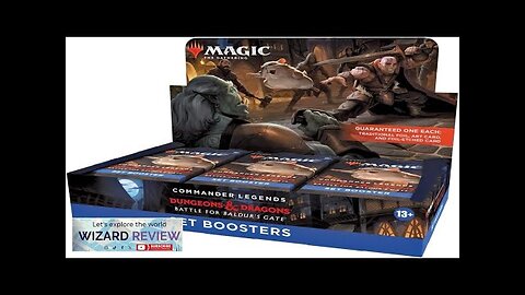 Magic: The Gathering Commander Legends: Battle for Baldur’s Gate Set Booster Box Review