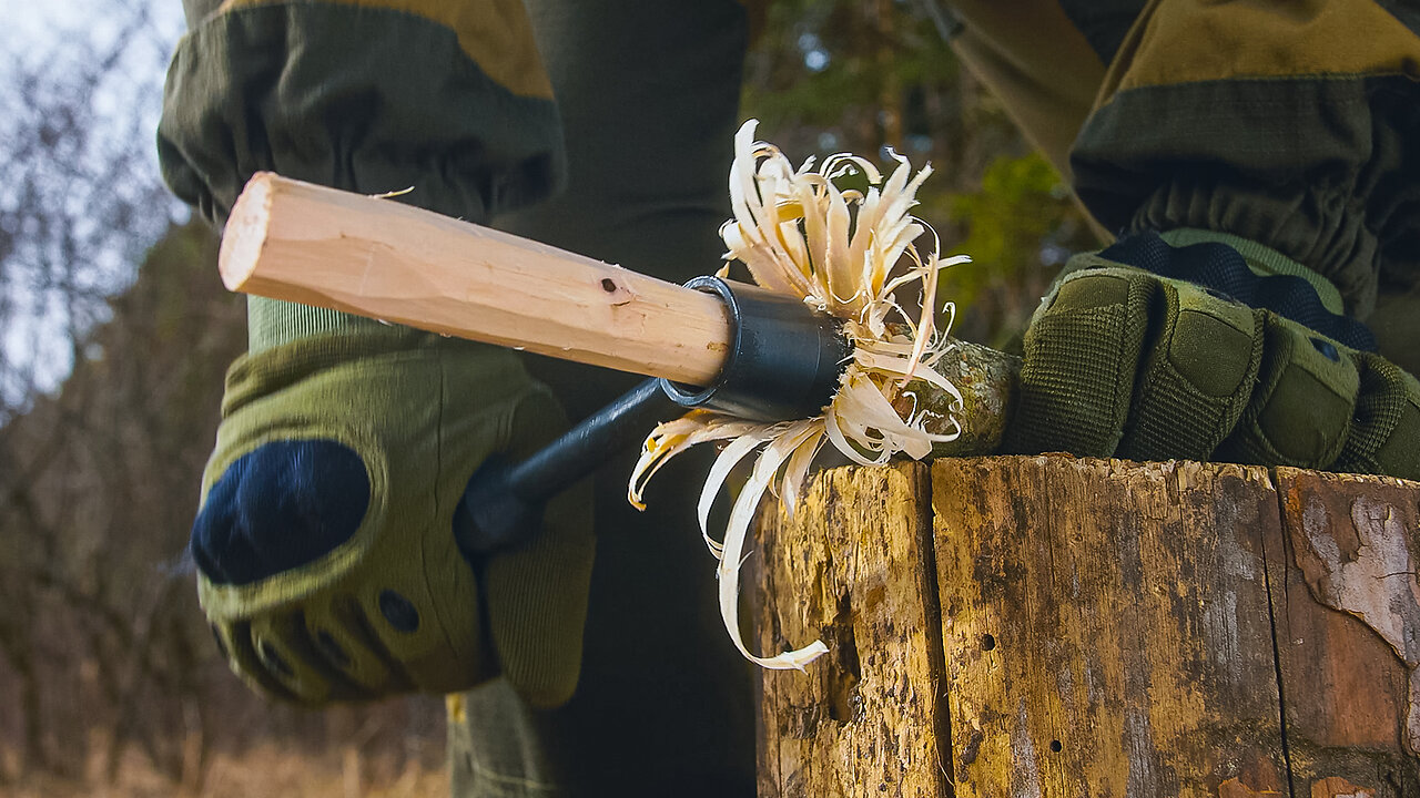 How to bushcraft SUPER HAMMER with Banggood Tool | Outdoor survival