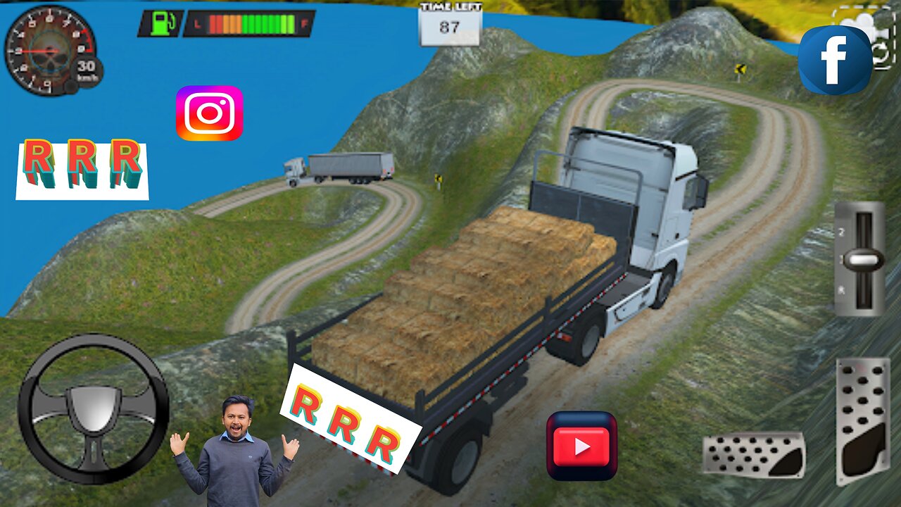 heavy duty truck off-road adventure Android gameplay level of gaming