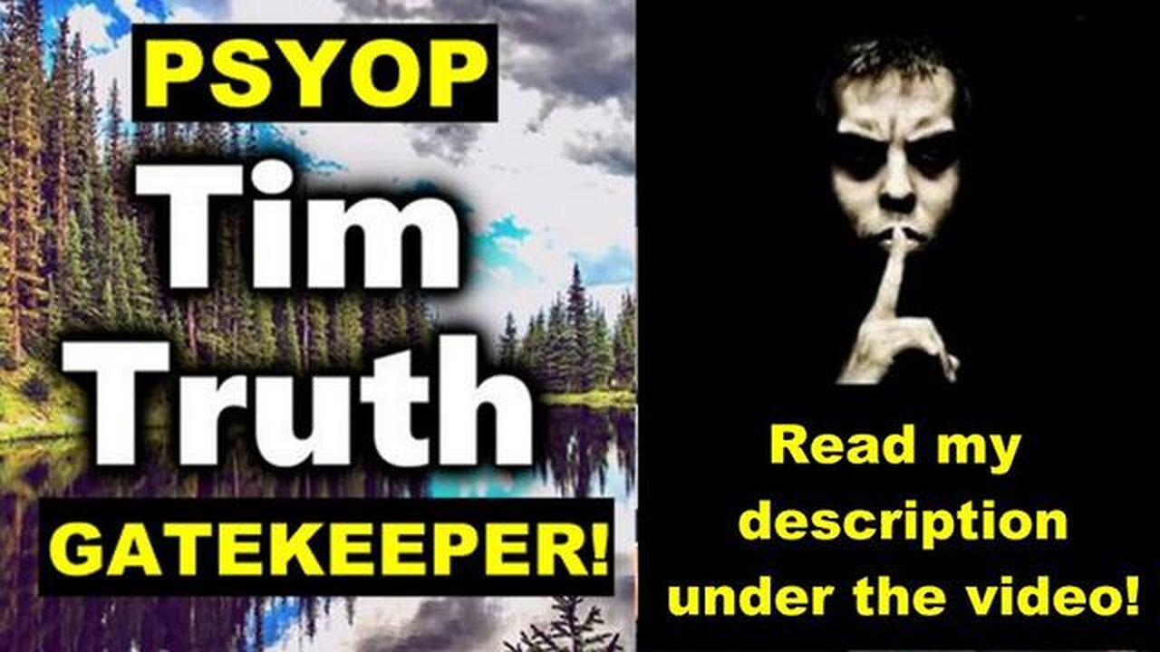 PSYOP Controlled Opposition PRO 'Virus' Gatekeeper Traitor 'Tim Truth' in Plain Sight!