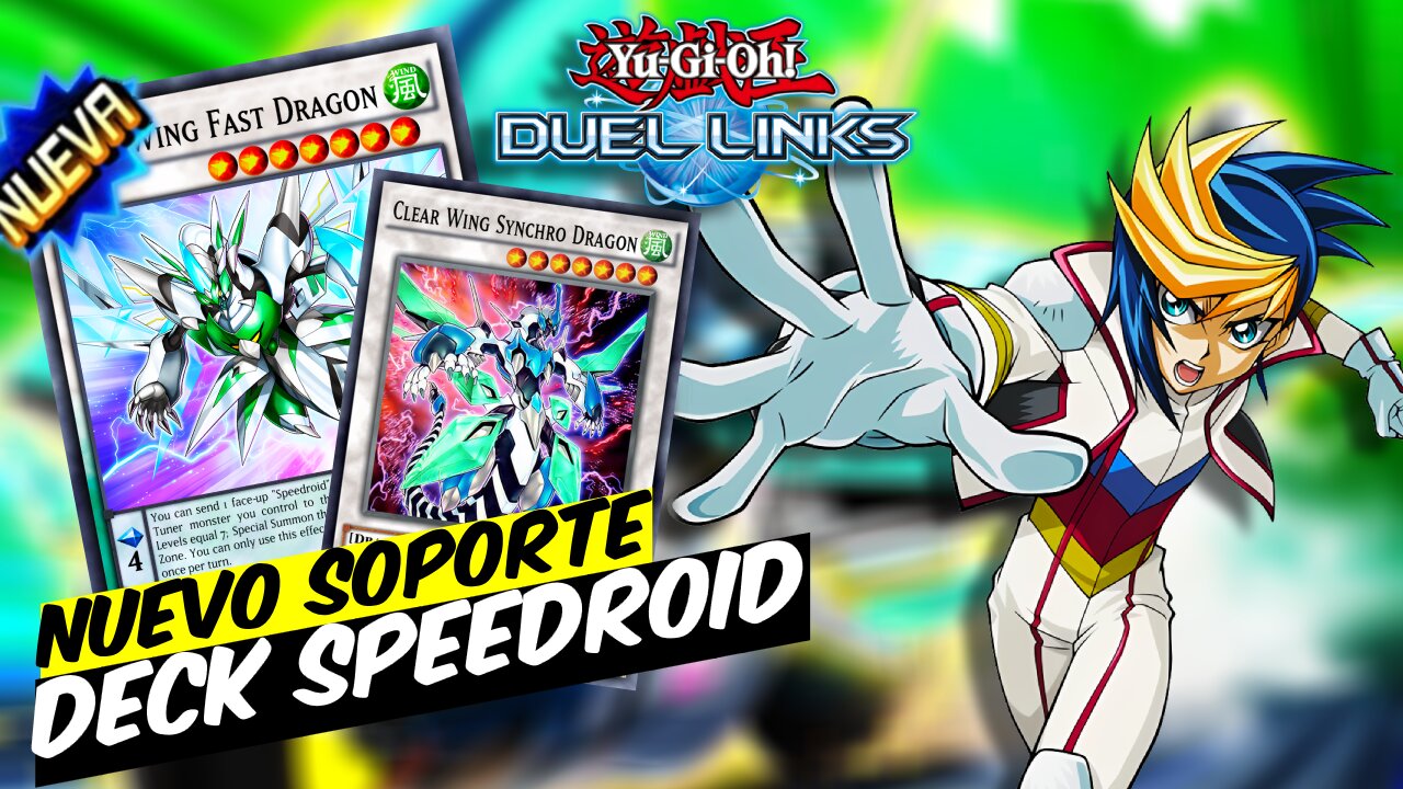 Speedroid Duel Links deck | New SUPPORT makes it more POWERFUL | Yu-Gi-Oh!