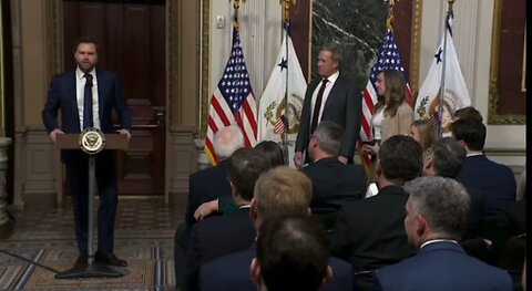 VP Vance Swears in President Trump's nominee for Secretary of the Army (Dan Driscoll)