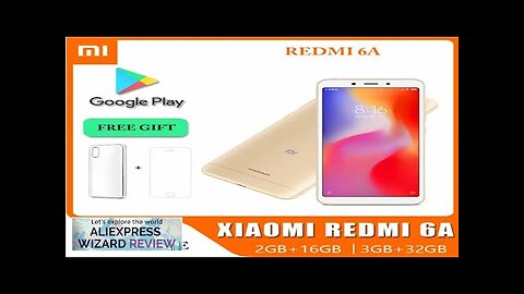 Original Smartphone Xiaomi Redmi 6A 3+32Gb Wholesale Xiaomi Mobile Phones Unlocked Android Review