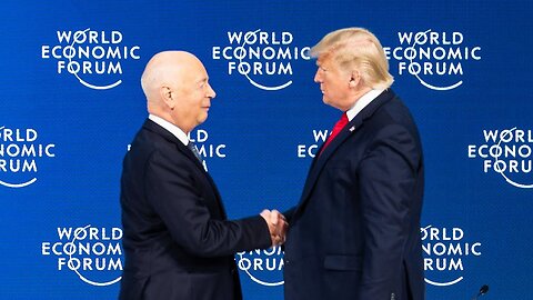 Trump's First Week in Office and He's Already Zooming into 666 WEF DAVOS25!