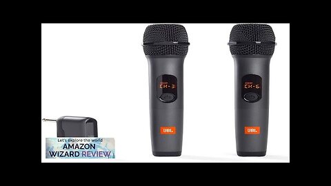 JBL Wireless Two Microphone System with Dual-Channel Receiver Black Review