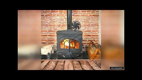 6 Blade Classic Fireplace Fan with Cover Mini Heat Powered Stove Fan Review