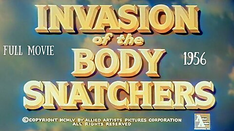 Invasion of the Body Snatchers (1956 Full Movie) [COLORIZED] | Sci-Fi/Horror | Kevin McCarthy, Dana Wynter, Larry Gates, King Donovan, Carolyn Jones, Jean Willes, Ralph Dumke.