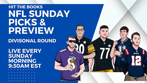 NFL Sunday Picks & Preview - Divisional Round - FREE PICKS + FANTASY