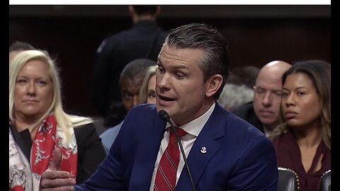 Hegseth Confirmation Hearing - Some Thoughts - Ep 95