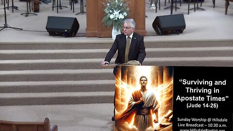 “Surviving and Thriving in Apostate Times” (Jude 1:14-20) - Sunday AM, Feb 16, 2025