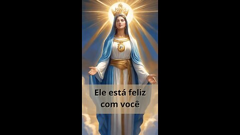 Ele está feliz com você. Comemore!