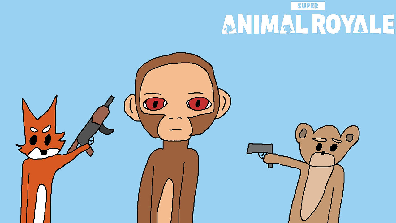 Monkey Plays Super Animal Royale