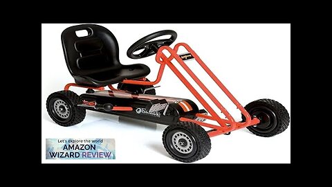 hauck Lightning Ride On Pedal Go Kart Toy with Ergonomic Adjustable Bucket Review