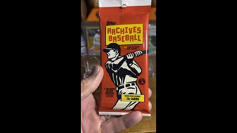 2024 Topps Archives Baseball Cards #opening