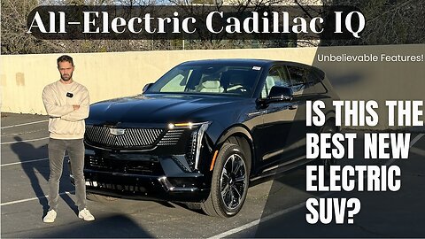 First ever All-Electric 2025 CADILLAC ESCALADE IQ