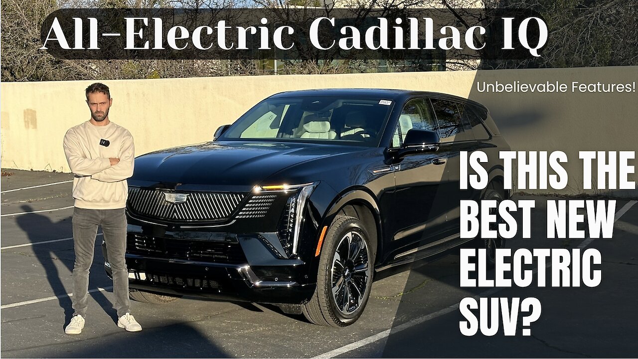 First ever All-Electric 2025 CADILLAC ESCALADE IQ