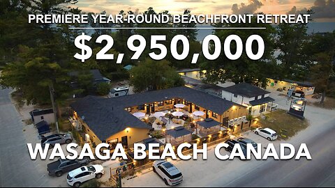 Wasaga's Premiere Year-Round Beachfront Resort. For Sale 148 Mosley St in Wasaga Beach