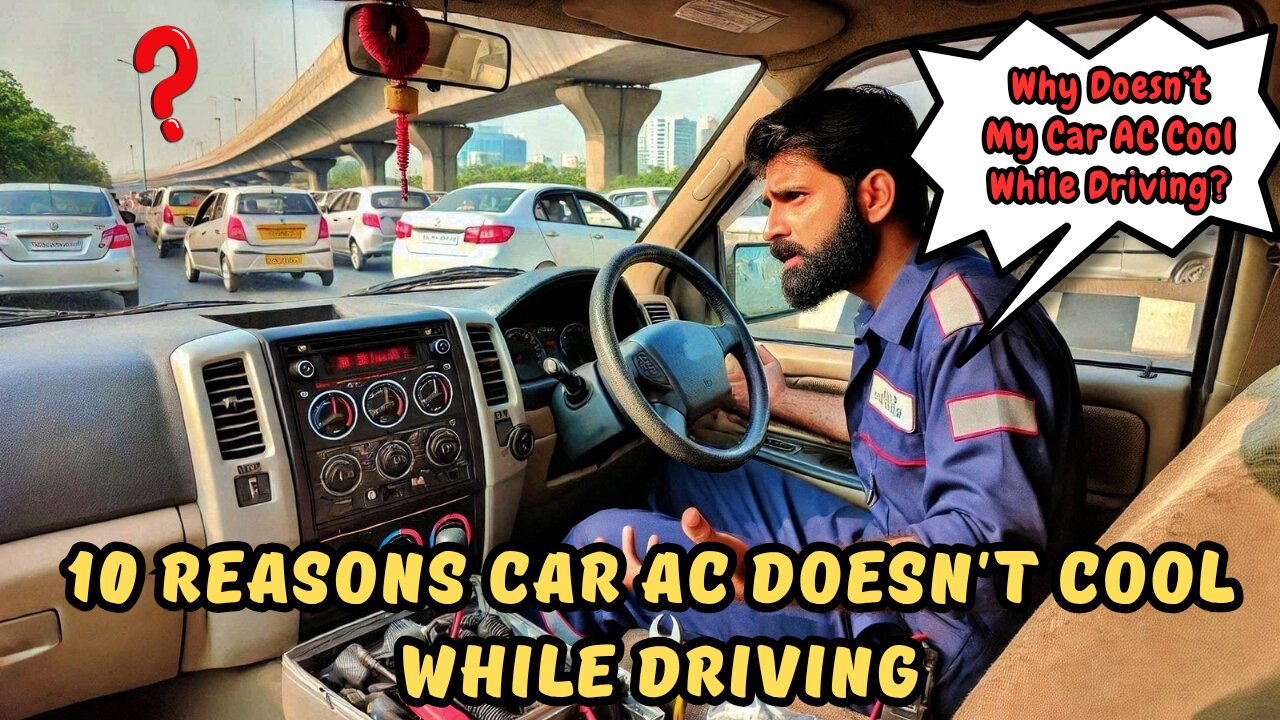 10 REASONS CAR AC DOESN'T COOL WHILE DRIVING