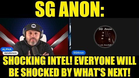 SG Anon- Shocking Intel! Everyone Will Be Shocked By What's Next!