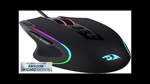 Redragon M612 Predator RGB Gaming Mouse 8000 DPI Wired Optical Gamer Mouse Review