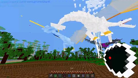 Minecraft mob battle the king and queen vs kraken king