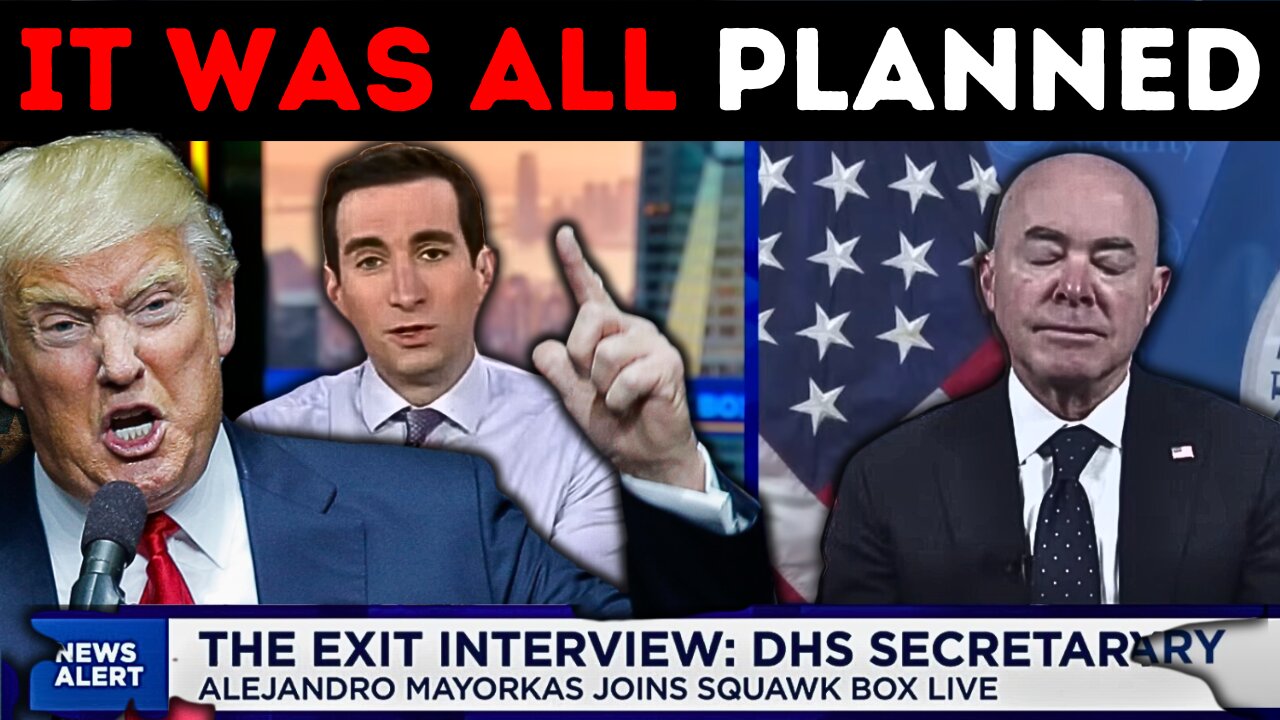 Watch DHS Secretary Mayorkas THROW Biden UNDER THE BUS