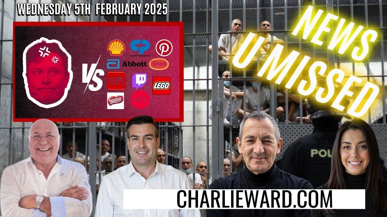 CHARLIE WARD DAILY NEWS WITH PAUL BROOKER WEDNESDAY 5TH FEBRUARY 2025