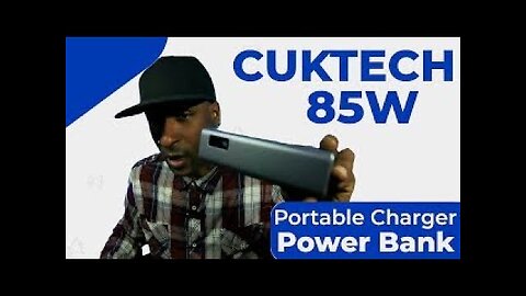 CUKTECH 85W Portable Charger | 20000mAh Fast Charging Power Bank | Amazon Finds
