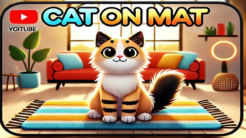 Cat Mat l Nursery Rhymes & Kids Songs #nurseryrhymes | Cat on the Mat