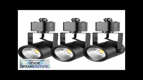 VEVOR LED Track Lighting Heads 6.5W 3000K 470lm Warm White Dimmable H Review