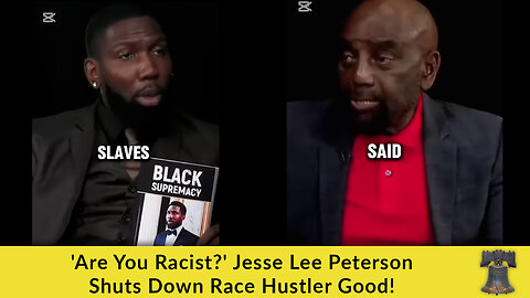 'Are You Racist?' Jesse Lee Peterson Shuts Down Race Hustler Good!