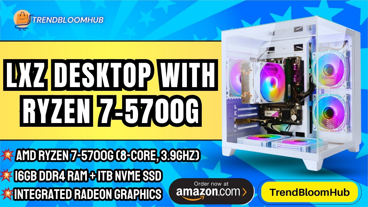 🔥 LXZ Desktop Computer – A Perfect Blend of Performance & Style! 💻✨