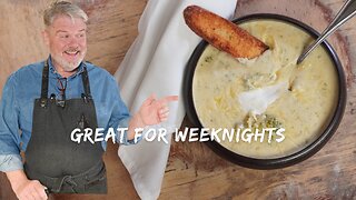 Broccoli And Cheese Soup IN 30 Minutes! S1E5