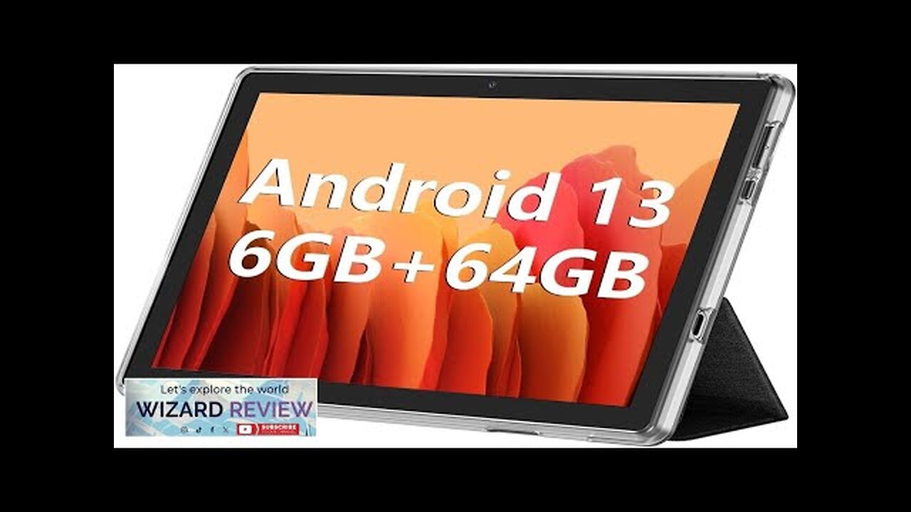 Android Tablet 10.1 inch Android 13 Tablets 6GB RAM 64GB ROM 1TB Review