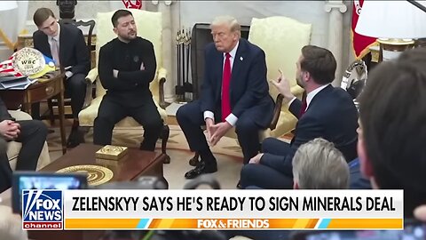 Zelenskyy 'ready' to sign minerals deal after Oval Office blowup