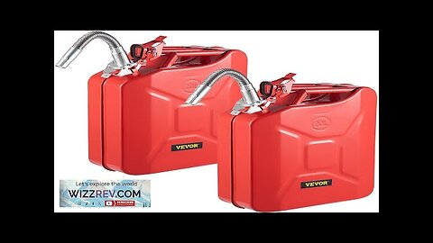 VEVOR Jerry Fuel Can 5.3 Gallon / 20 L Portable Jerry Gas Review