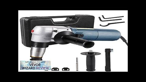 VEVOR Electric Metal Nibbler 625W Nibbler Metal Cutter 1000RPM High Speed Rotor Review