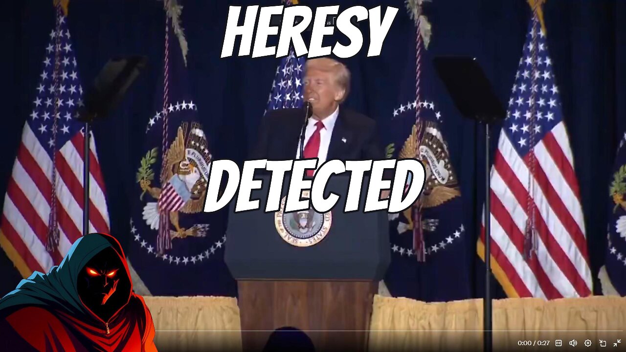 HERESY DETECTED ft TRUMP #christ #christians #christianity