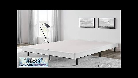 Amazon Basics Smart Box Spring Bed Base 5 Inch Mattress Foundation Tool-Free Review