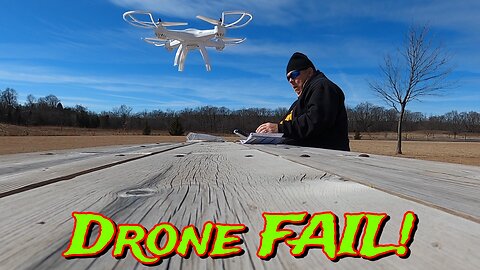 Drone FAIL!