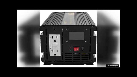 VEVOR Power Inverter 3000W Modified Sine Wave Inverter DC 12V to AC Review