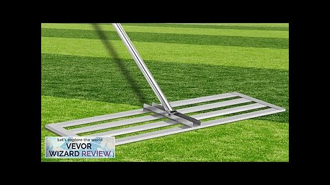 VEVOR Lawn Leveler Tool 17 x 10 in Lawn Leveling Rake Review