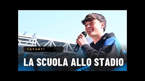 Il Primavera Mattia Tavanti ospite del 5° appuntamento "La Scuola allo Stadio" 2024/25 📚🏟️