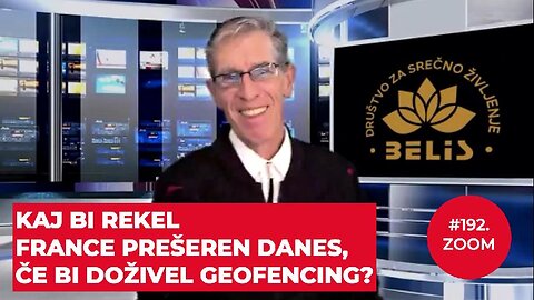 🔴 KAJ BI REKEL PREŠERN DANES ZA GEOFENCING - Mihael Bellis