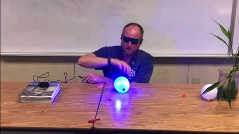 Demonstrating how color works with LASERS - yes, it’s possible