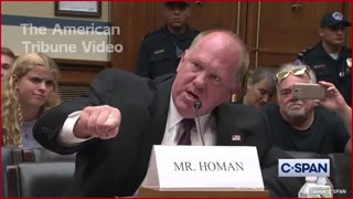 WATCH: Tom Homan Goes Nuclear on Dem in Congressional Hearing After Integrity Gets Questioned