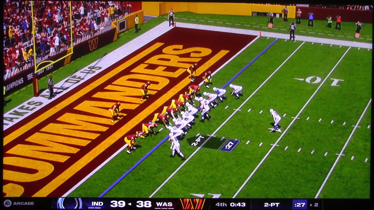 Madden: Indianapolis Colts vs Washington Commanders