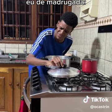 In the kitchen at dawn