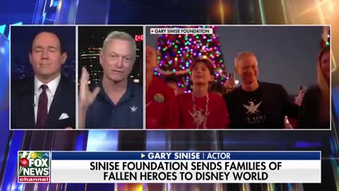 How actor Gary Sinise is honoring veteran families this Christmas