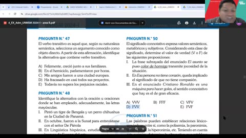 VERANO ADUNI 2024 | Semana 04 | RV | Lenguaje | Geometría S2